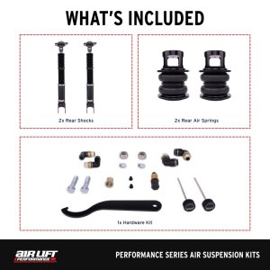 Infiniti G35 Air Suspension Rear Kit - Air Lift - Performance - `03-`06